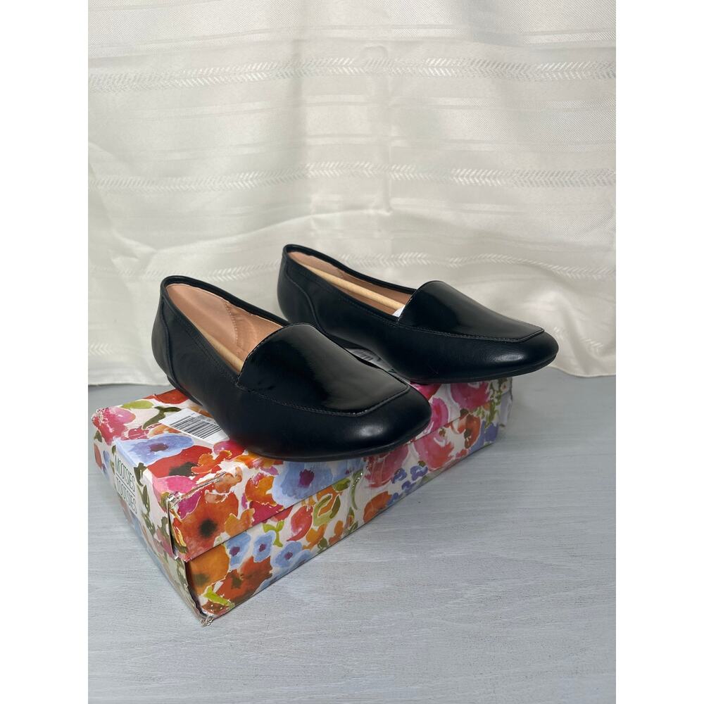 Mootsies Tootsies Edith Moc Toe Loafers Black Womens Size 10M - Picture 10 of 15
